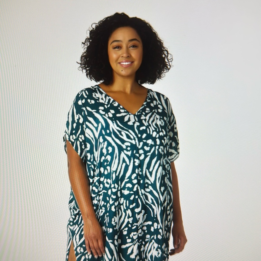 NWT Anne Cole Easy Tunic Swimsuit Cover Up for Beach or Pool Lounge NWT!!